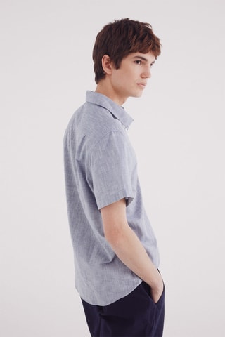 Chemise - Bleu marine chiné