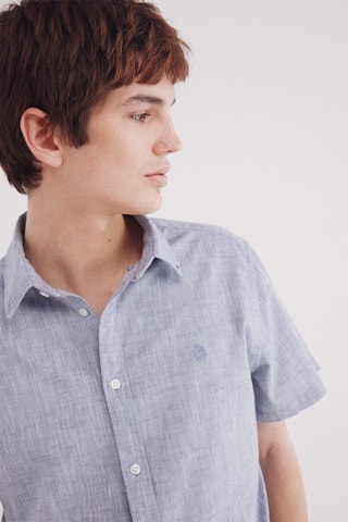 Chemise - Bleu marine chiné