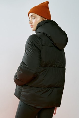 Doudoune à capuche - Noir