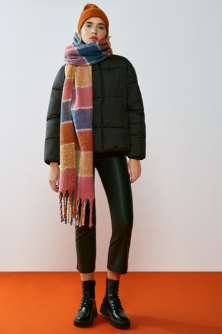 Doudoune à capuche - Noir