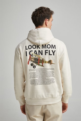 Sweat à capuche - Blanc