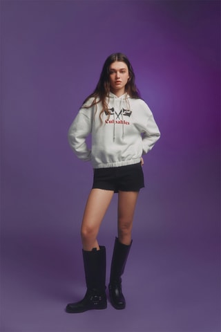 Sweat à capuche - Gris