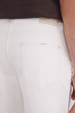 Bermuda en jean - Blanc