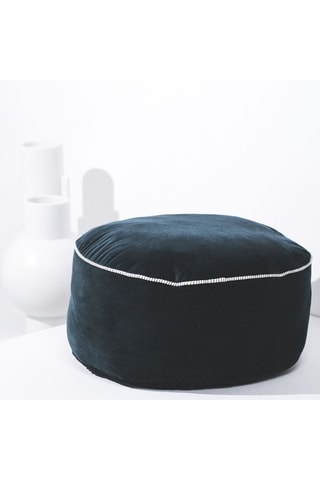 Pouf - Bleu foncé