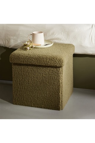 Pouf Matcha - 38 x 38 cm - Vert