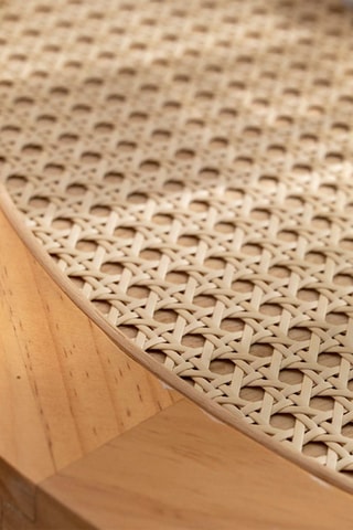 Bout de canapé en bois Palma L 60 x 60 x 45 cm - Naturel