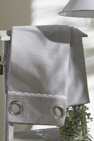 Rideau Capucine - Gris - 140 x 240 cm