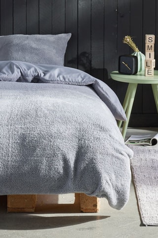 Parure de couette Bien au chaud - Gris