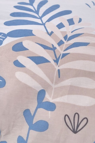 Parure de couette en coton Happy - Rose et bleu