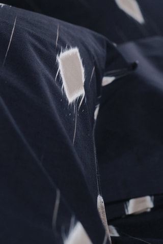 Parure de couette en coton Sunshine - Noir