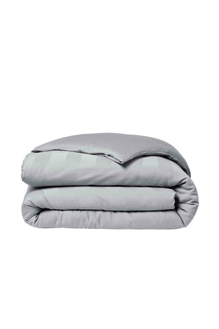 Parure de couette en coton 98 fils/cm² - Gris