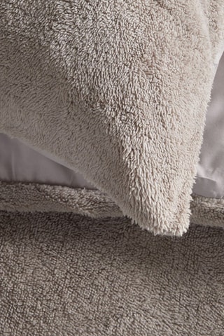 Parure de couette Bien au chaud - Beige