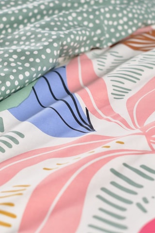 Parure de couette en coton 57 fils/cm² Sunshine - Vert