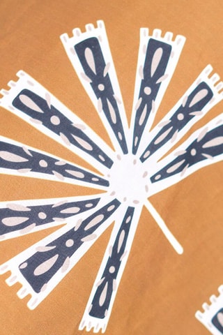 Parure de couette en coton Sunshine 11.11 - Marron