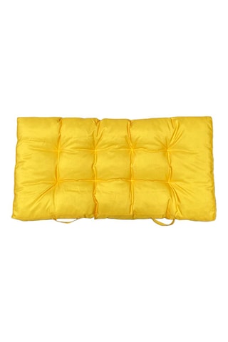 Matelas pour palette - 120 x 60 x 10 cm - Jaune