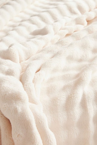 Plaid Matcha + Moka - Ecru - 180 x 220 cm