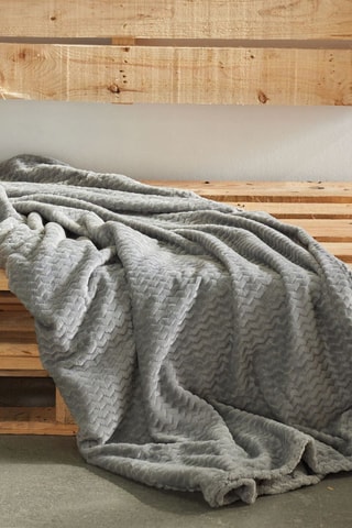 Plaid Hors Piste - Gris - 150 x 200 cm