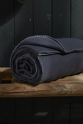 Plaid - Gris - 220 x 240 cm