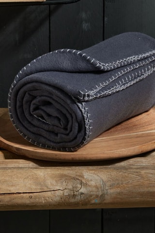 Plaid - Gris - 220 x 240 cm