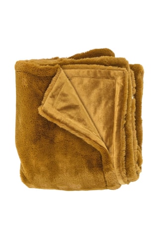 Plaid Indies - Marron - 125 x 150 cm