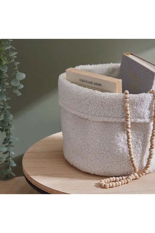 Panier - 21 x 17 cm - Blanc