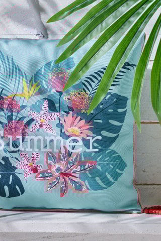 Coussin - Bleu - 45 x 45 cm