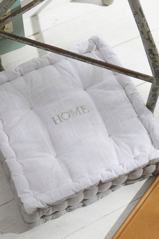 Coussin de sol Capucine - Gris - 40 x 40 x 10 cm