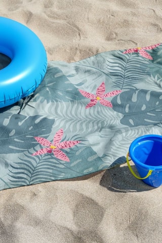 Drap de plage - Vert - 90 x 170 cm