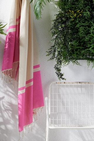Fouta - Rose - 100 x 190 cm