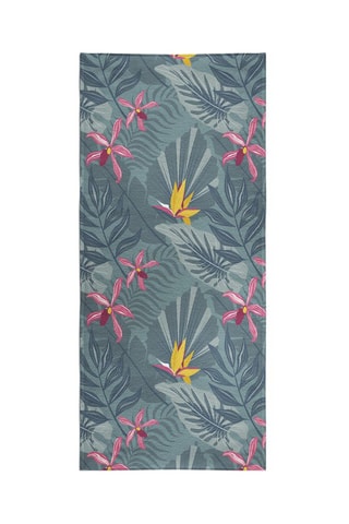 Serviette de bain - Bleu - 90 x 170 cm