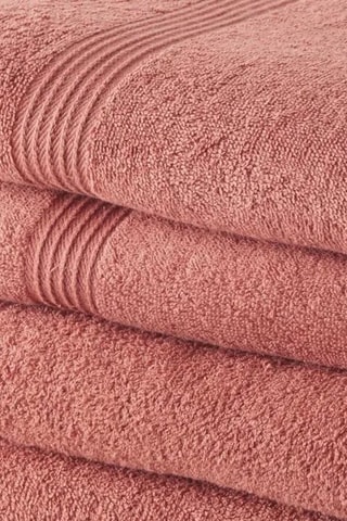 4 serviettes - Vieux rose