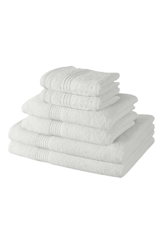 6 serviettes 450 g/m² - Blanc