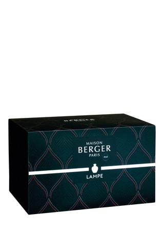 Lâmpada de catálise em vidro lacado Résonance - Rouge paprika