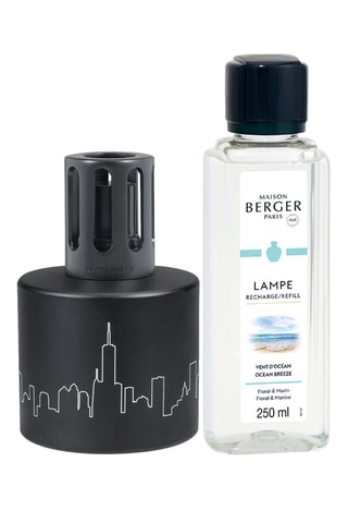Coffret Candeeiro de catálise Skyline e recarga de perfume - Vento do oceano - 250 ml