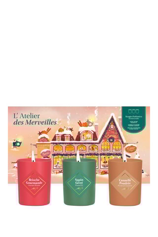 Coffret L’Atelier des Merveilles - 3 velas perfumadas