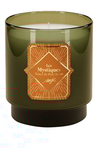 Vela perfumada e pulseira - Palo Santo