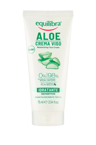 2 x crema viso idratante Equilibra Aloe - 2 x 75 ml