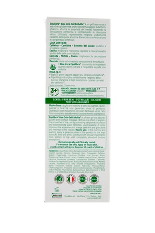 2 x crio-gel cellulite Equilibra Aloe - 2 x 200 ml