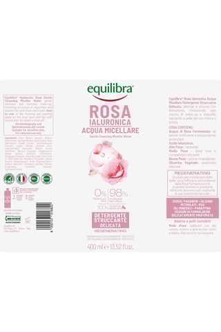 2 x Acqua Micellare Rosa Ialuronica  - 2 x 400 ml