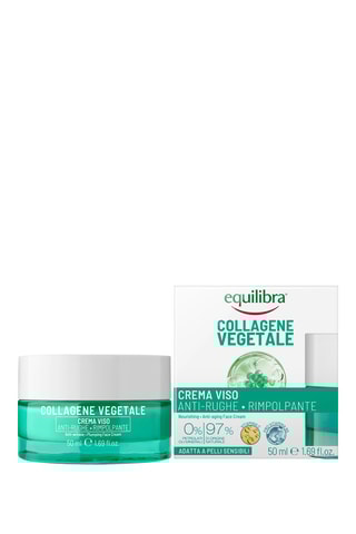 Crema viso antirughe collagene vegetale Equilibra - 50 ml