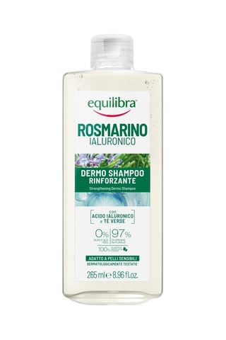 Shampoo dermo rosmarino ialuronico equilibra - Tutti i tipi di capelli - 265 ml