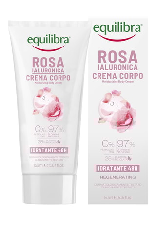 Crema corpo idratante 48h Rosa Ialuronica - 150 ml