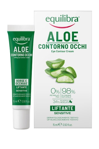 Crema contorno occhi effetto lifting Equilibra - Aloe - 15 ml