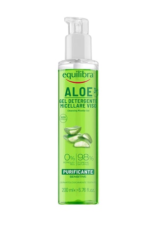 2 x gel detergente micellare viso Equilibra Aloe - 2 x 200 ml