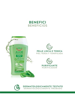 2 x tonico Equilibra Aloe - 2 x 200 ml