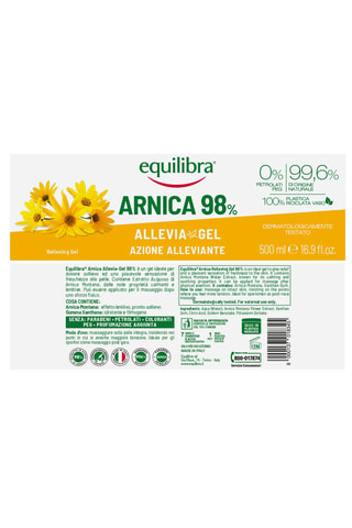 Gel Arnica 98% - 500 ml