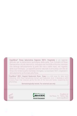2 x sapone solido Rosa Ialuronica - 2 x 100 g
