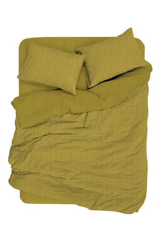 Conjunto de edredão em algodão 83 fios/cm² - Verde-azeitona