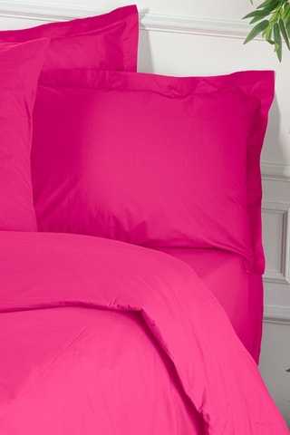Capa de edredão em algodão - 61 fios/cm² Tonne Rosse - Rosa