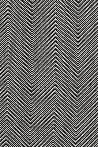 Manta em algodão 281 gr/m² Trendy Preto e branco